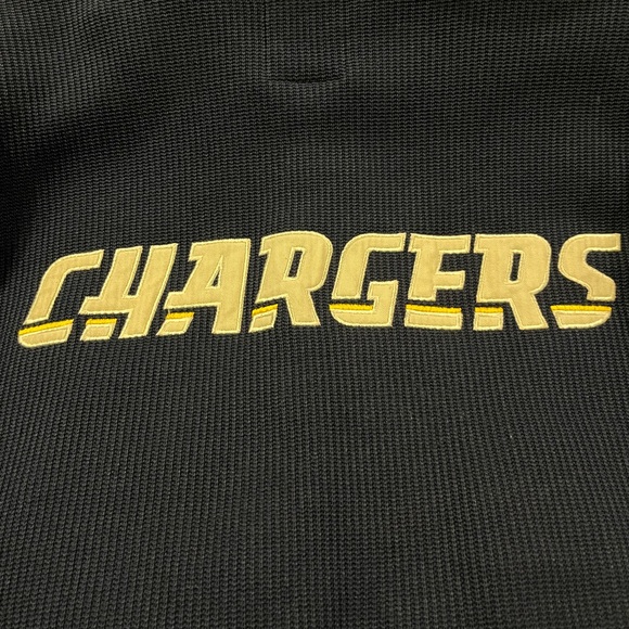 NFL San Diego Chargers Blue Fleece Hoodie Jacket Men’s Size Large - Picture 5 of 5
